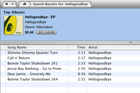 iTunes Music Store